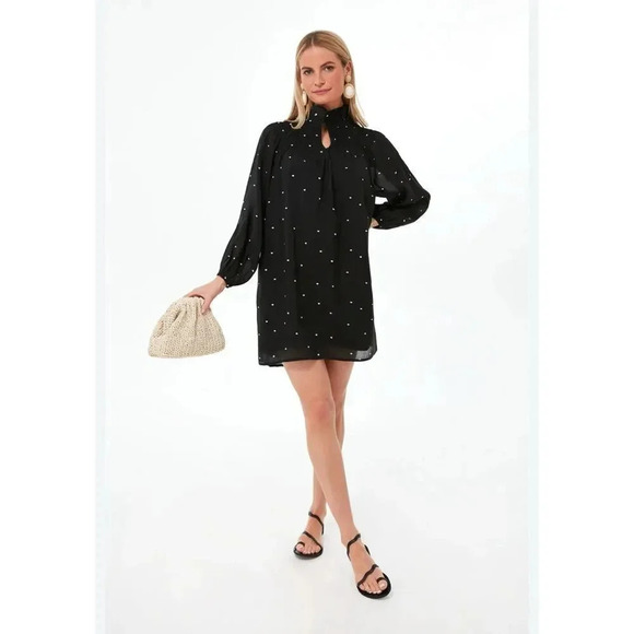 Tuckernuck Pomander Place Polka Dot Taylor Dress - Picture 1 of 13